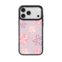 Coque de téléphone AG Feeling Black Edge avec motif étoile de mer dorée pour iPhone 17, 17 Pro Max, 16 Pro, 15 – Coque magnétique