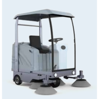 Nouveau véhicule de nettoyage électrique autoporté intégré sec/humide 48V 100Ah 1810W 600kg pour balayage de voirie extérieure et assainissement des espaces publics