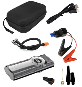 Starter kit di avviamento 12v per salto auto con pompa aria 12000mah