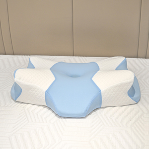 <span class=keywords><strong>Almohada</strong></span> <span class=keywords><strong>cervical</strong></span> para cuello y hombros, <span class=keywords><strong>almohada</strong></span> ergonómica de soporte para el cuello para el lado de la espalda, estómago, durmientes con <span class=keywords><strong>funda</strong></span> de <span class=keywords><strong>almohada</strong></span> - Product Image 4