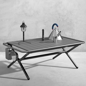 Ultra-light and Compact Beach Picnic Outdoor Folding <b>Table</b> Mini Folding Beach Picnic Roll <b>Table</b> - Product Image 5