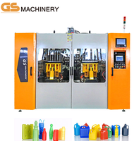 Máquina de Moldeo por Extrusión y Soplado Automática de Alta Velocidad y Múltiples Cabezales para Botellas de Lácteos con Materiales HDPE/PE/PP/PVC y Alta Precisión