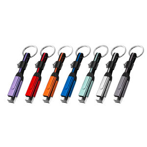 Cadeaux d'affaires, porte-clés 6 en 1, câble de charge rapide multi-rapide pour appareils mobiles Micro USB, <span class=keywords><strong>IP</strong></span> et USB-C - Product Image 2