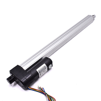 Actuador Lineal de 24v con Conmutación de Escobillas, Construcción Impermeable con Imán Permanente para Elevador de TV, Apertura de Puertas y Ventanas