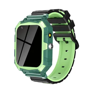 2024年充電式スマートウォッチフォン リチウムポリマー電池 SOSリマインダー キッズGPSスマートバンドトラッカー - Product Image 1