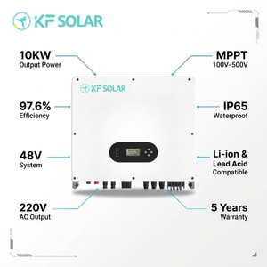 11KW โซล่าเซลล์48V 220/230V AC เอาท์พุทแบบ PURE sine WAVE เอาท์พุทแบบ single MPPT MPPT ระบบพลังงานแสงอาทิตย์คู่เปิด/ปิดกริดไฮบริด - Product Image 3