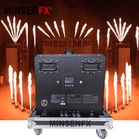 Machine à flammes DMX512 2200W à 5 têtes, machine à feu électrique pour scène, DJ, discothèque, fête, festival de musique, avec contrôle