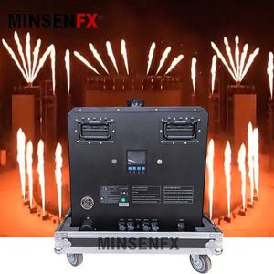 5 kafaları ile 2200W DMX512 alev makinesi elektrikli demir sahne <span class=keywords><strong>DJ</strong></span> yangın makinesi için gece kulübü parti müzik festivali kontrolü - Product Image 2