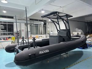 Bote RIB RHIB <span class=keywords><strong>de</strong></span> 6m para 10 Personas, Achilles Hypalon con Cabina <span class=keywords><strong>de</strong></span> Techo Rígido, Lujo para Alta Mar, Fabricado en China, OEM ODM - Product Image 6