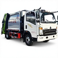 Camionnette robuste 4x2 pour le ramassage des déchets, équipée d'un système de verrouillage centralisé électrique des vitres