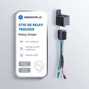 Ücretsiz konumlandırma Android ve IOS APP ile röle şekli Motor GPS Tracker motosiklet takip cihazı