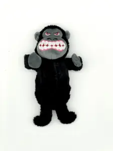 Yüksek kaliteli komik maymun Squeak interaktif yıkılmaz peluş oyuncak hayvan köpek oyuncak