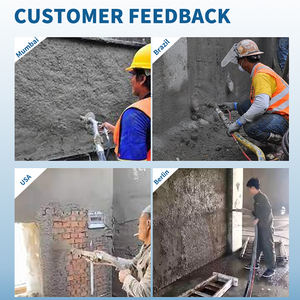 Intonacatrice Automatica per Malte Cementizie e Gesso 511, Macchina a Spruzzo per Malta da 38 mm con Pompa e Componenti Principali del Motore - Product Image 4