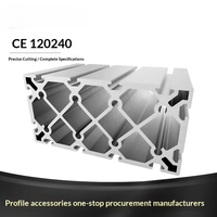Profilé en aluminium à rainures en T de qualité industrielle, norme européenne 120240, pour découpe et soudage, pour cadre de machine CNC, automatisation industrielle