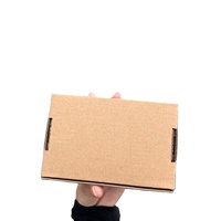 Cajas de correo de papel Kraft ecológicas personalizadas con diseño moderno de lujo para calcetines de piel embalaje materiales reciclados de alta gama