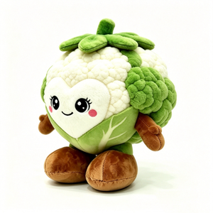 Peluche de Lémur Personalizado con Hojas Verdes y Patas Marrones, 11-30cm, Relleno de Algodón PP, para Halloween, Edades de 0 a 24 Meses - Product Image 1