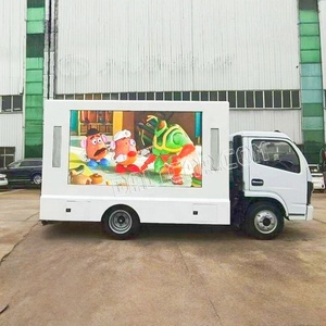 Camion publicitaire mobile Dongfeng 4x2 à écran LED couleur, panneau d'affichage LED, à vendre à bon <span class=keywords><strong>prix</strong></span> - Product Image 4