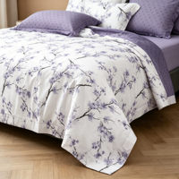 Parure de lit brodée, draps de lit en tissu, ensemble de literie de luxe, ensemble de housse de couette pour hôtel, parure de draps king size