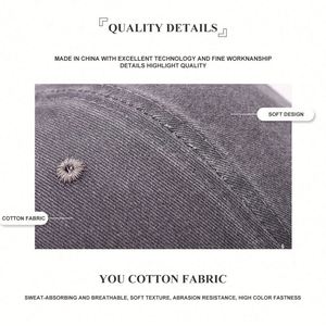 Usa Man'S <b>Plain</b> Distressed Suede Stain Football Sports Silk Custom <b>Caps</b> Logo Hats Baseball <b>Cap</b> for Men - Product Image 2