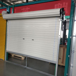<span class=keywords><strong>Porte</strong></span> à enroulement automatique de luxe en alliage d'aluminium, résistante à la corrosion et insonorisée, pour maison et usine (modèle australien) - Product Image 2