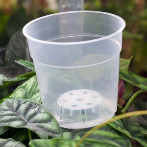 Haute qualité <span class=keywords><strong>Transparent</strong></span> fleur <span class=keywords><strong>orchidée</strong></span> Pot durabilité longévité contrôle des racines fente jardin plante Pot clair <span class=keywords><strong>orchidée</strong></span> plante Pot - Product Image 4