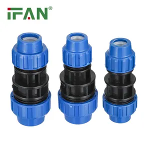 Ipan vendita calda PE HDPE raccordi di compressione ridurre presa HDPE tubo di raccordo