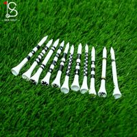 Tees de golf personnalisables en bambou écologique – Support pour personnaliser les packs de tees de golf
