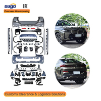 Kit carrosserie GUGO G06 LCI M Sport pour BMW X6 2023-2024, pare-chocs avant et arrière M-Tech, jupes latérales, pièces automobiles G06 LCI