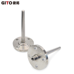 Thermomètre bimétallique Hastelloy personnalisable avec gaine de protection, compatible OEM - Product Image 2