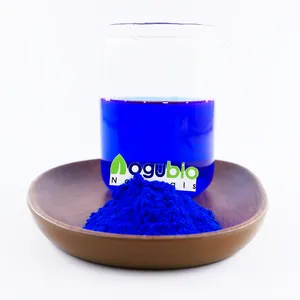 Bubuk Spirulina Biru Organik Bersertifikasi Label Pribadi