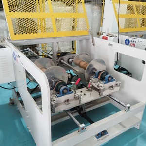 Wholesale Booster Pneumatic Semi-Automatic High Efficiency Motor Gear Paper <b>String</b> Rope Twisting Cord Making <b>Machine</b> Wood - Product Image 2