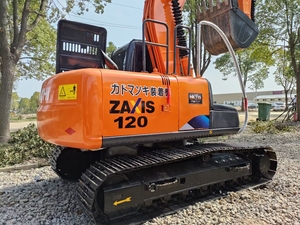 Excavadora sobre orugas HITACHI de segunda mano con certificado CE con cucharón ZX120 12 TON miniexcavadoras en venta maquinaria de Japón - Product Image 2