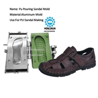 Espadrille personnalisée pour hommes semelle en jute moule pour chaussures bout rond bride à la cheville moule pour sandale compensée