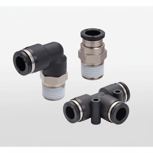 PISCO Brass Push-In Fittings KB12 <b>Pneumatic</b> <b>Tools</b> <b>Accessories</b> <b>and</b> <b>Parts</b> - Product Image 1