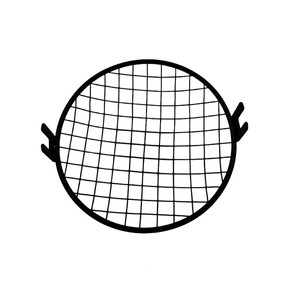 RZ ฝาครอบไฟรถมอเตอร์ไซค์แบบตาข่ายสแตนเลส ฝาครอบไฟรถยนต์แบบสกรูยึด อะไหล่รถยนต์รุ่น RZ - Product Image 2