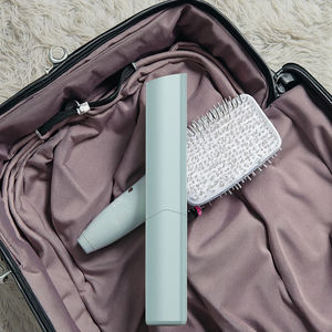 <span class=keywords><strong>Brosse</strong></span> <span class=keywords><strong>à</strong></span> <span class=keywords><strong>cheveux</strong></span> <span class=keywords><strong>électrique</strong></span> rechargeable portable de type C avec affichage <span class=keywords><strong>à</strong></span> LED sans fil <span class=keywords><strong>Brosse</strong></span> <span class=keywords><strong>à</strong></span> <span class=keywords><strong>cheveux</strong></span> alimentée par batterie pour hôtel de haute qualité - Product Image 3