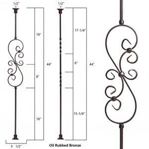 Balustre de clôture de balcon en <span class=keywords><strong>fer</strong></span> <span class=keywords><strong>forgé</strong></span> en <span class=keywords><strong>acier</strong></span> inoxydable moderne classique pour centre commercial garde-corps de balcon de porche avant - Product Image 5