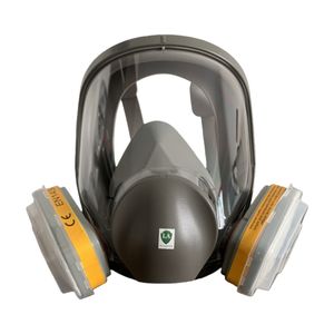 6800 tetre blu industriale Antigas e Chemical respiratore maschera Full Face Silicone CE approvato consegna rapida - Product Image 3