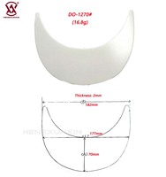 Accessoires de casquette en plastique PET, taille personnalisée, résistants, professionnels, classiques, portables, solides, fabriqués en usine