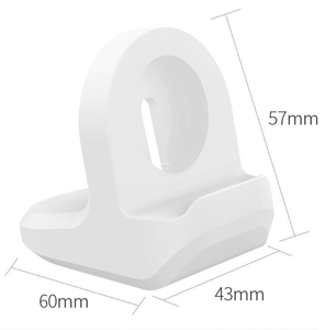 Vente en gros pour <span class=keywords><strong>Apple</strong></span> <span class=keywords><strong>Watch</strong></span> <span class=keywords><strong>Chargeur</strong></span> Stand Mignon pour Iwatch <span class=keywords><strong>Chargeur</strong></span> Stand Silicone Noir Support Smart <span class=keywords><strong>Watch</strong></span> Charging Dock - Product Image 6