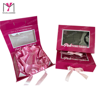 La boîte d'emballage de perruque de fantaisie d'extension de cheveux groupée par Offre Spéciale et le sac de satin peuvent être n'importe quelle couleur et n'importe quelle conception à vendre