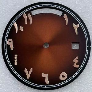 Esfera de reloj de 31 mm con acabado metálico modificado para accesorios de reloj - Product Image 5