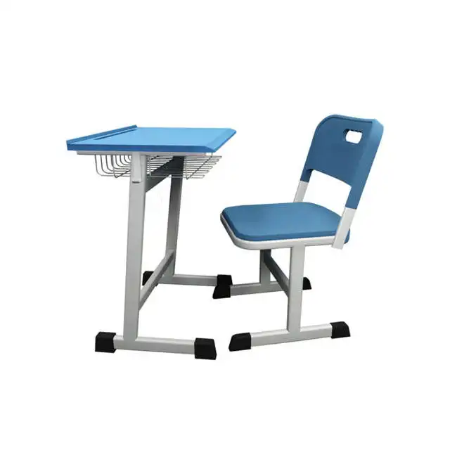 Chaise de bureau d'école en gros, meubles de bureau d'école secondaire moderne et coloré