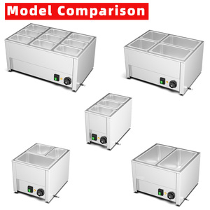 หม้อซุปเก็บความร้อนเชิงพาณิชย์ขนาดใหญ่ หม้อไฟฟ้าสำหรับทำซุปไข่มุก สาคู ทาร์โอ <span class=keywords><strong>ข้าวต้ม</strong></span> หม้อเก็บความร้อน - Product Image 5