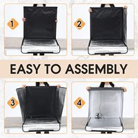 Offre Spéciale : Kit Boîte à Lumière LED Portable USB 40cm, Studio Photo Pliable pour Photographie de Produits et Bijoux, Boîte à Lumière Photobooth