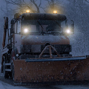 أضواء منارة <span class=keywords><strong>LED</strong></span> 12-24 فولت، أضواء تحذير وامضة للسلامة في حالات الطوارئ على جانب الطريق، شريط إضاءة صغير مع قاعدة مغناطيسية لشاحنات إزالة الثلوج - Product Image 6