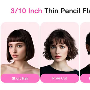 Herramientas de Peluquería para Peinar el Cabello Rápidamente, Plancha de Pelo Eléctrica Personalizada para Hombres, Alisador de Barba - Product Image 3