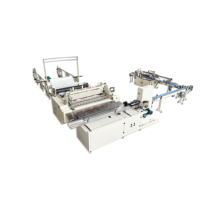 Línea de Producción de Papel Higiénico y Toallas de Cocina Totalmente Automática Controlada por PLC de Alta Velocidad 380V Capacidad de 2 Toneladas/Día Bomba Good Faith