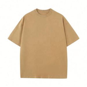 Camiseta Personalizada al por Mayor de Alta Calidad para Hombre, 100% Algodón, Blanca, Lisa, para Imprimir, Talla Grande - Product Image 4