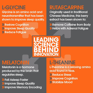 Fabricant de compléments alimentaires pour le sommeil en gros, formule avec mélatonine et L-glycine pour un sommeil réparateur, 40 capsules pour le sommeil - Product Image 4